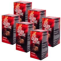 Paquete de seis unidades de Fat Burn Active